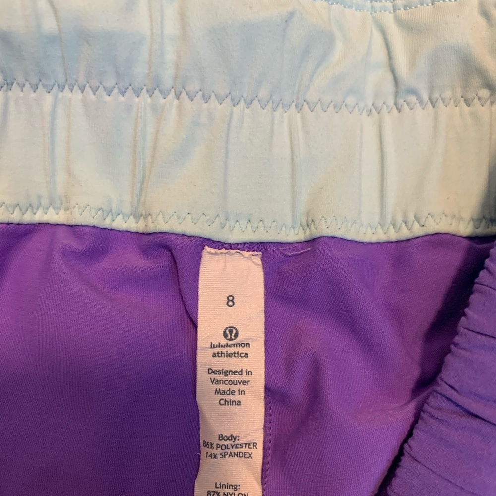 Lululemon Skirt with Built - In Shorts